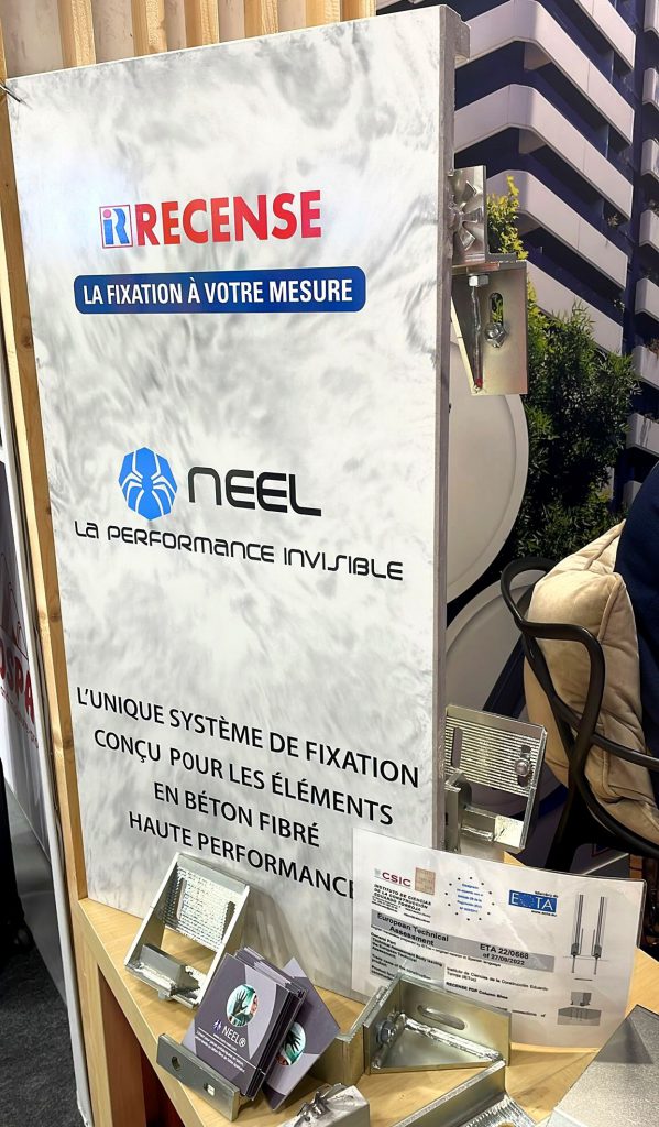Système de fixation éléments préfabriqués BFUHP